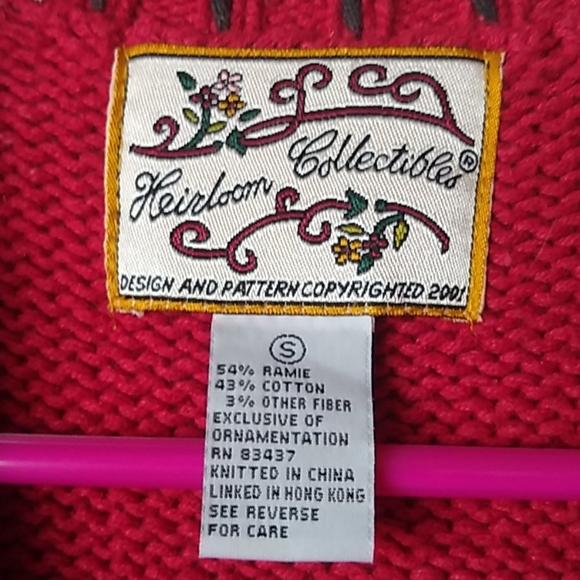 Heirloom Collectibles knit sweater vest - Picture 2 of 5